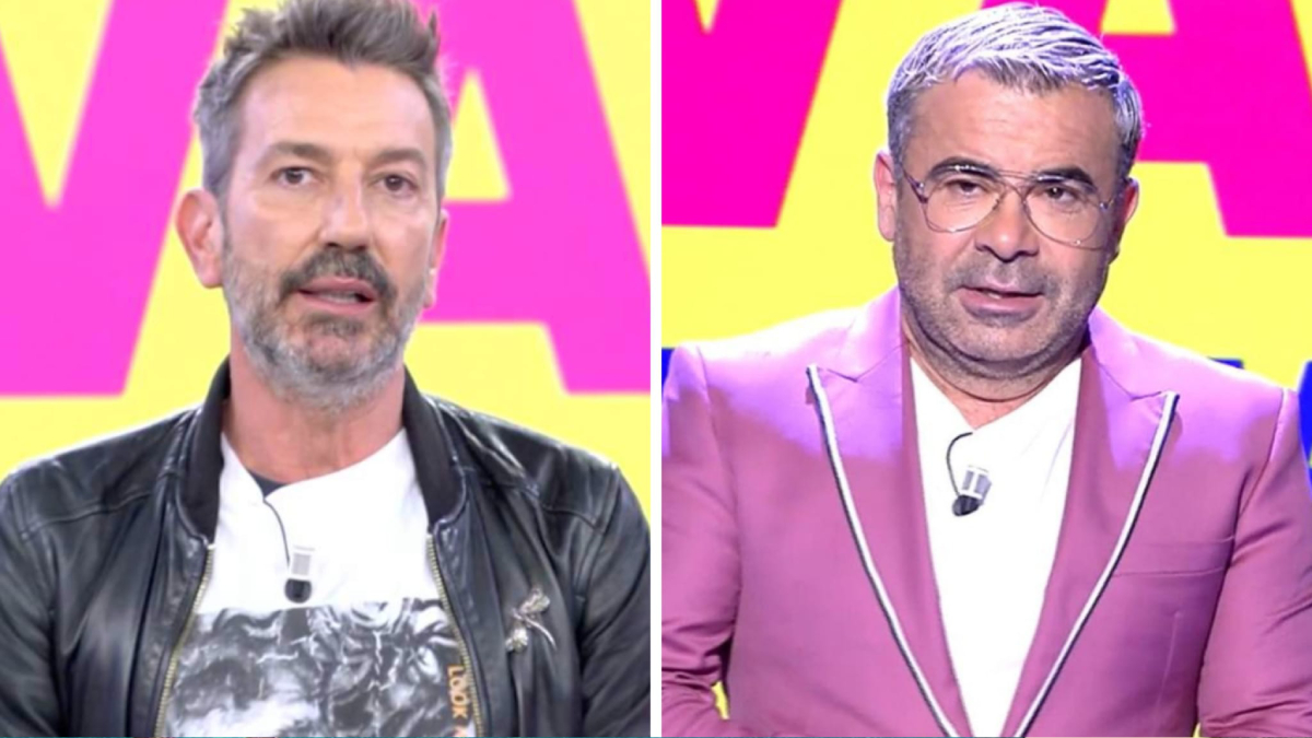 David Valldeperas y Jorge Javier Vázquez en 'Sálvame'.