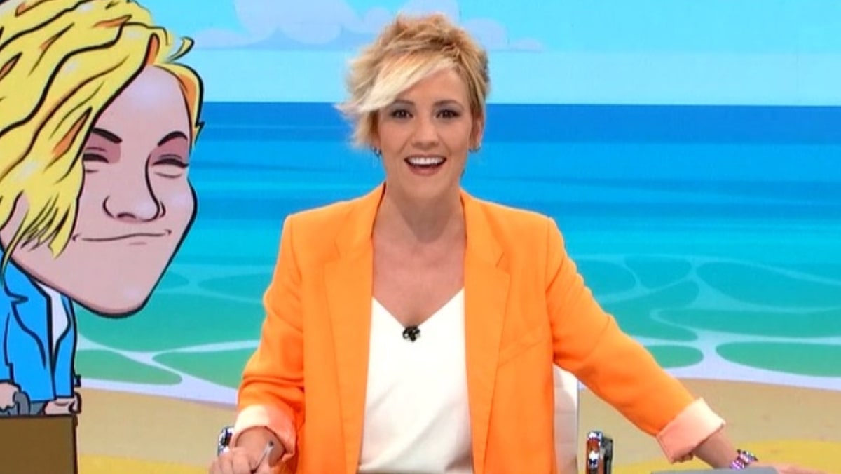 Cristina Pardo en 'Más vale tarde'.