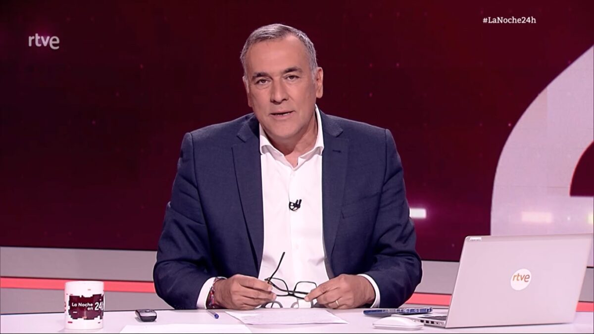 Xabier Fortes en 'La noche en 24h'.