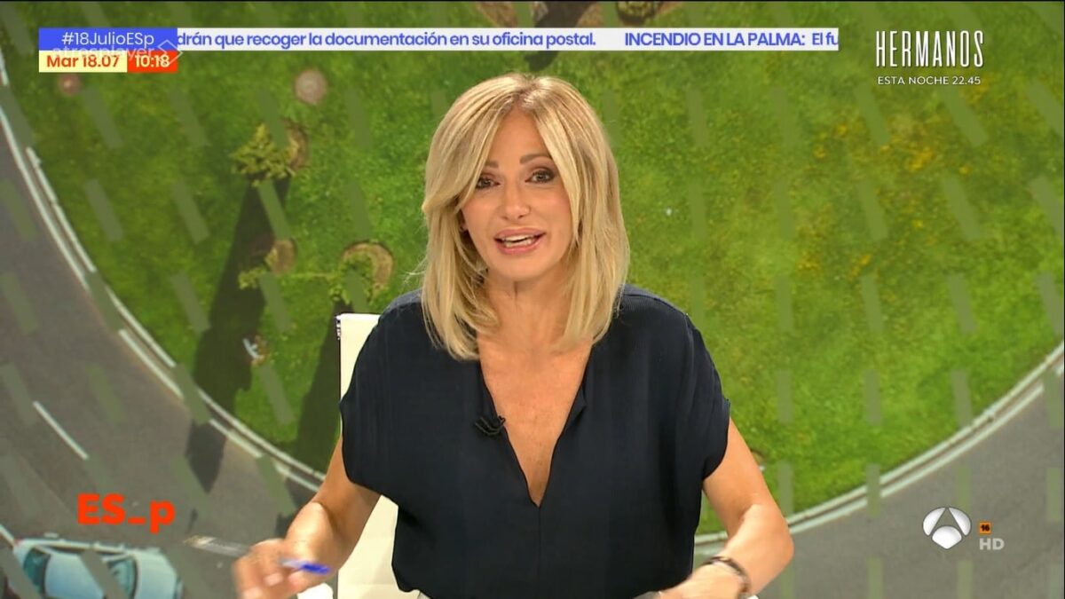 Susanna Griso en 'Espejo Público'.