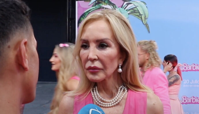 Carmen Lomana en la premiere de 'Barbie'
