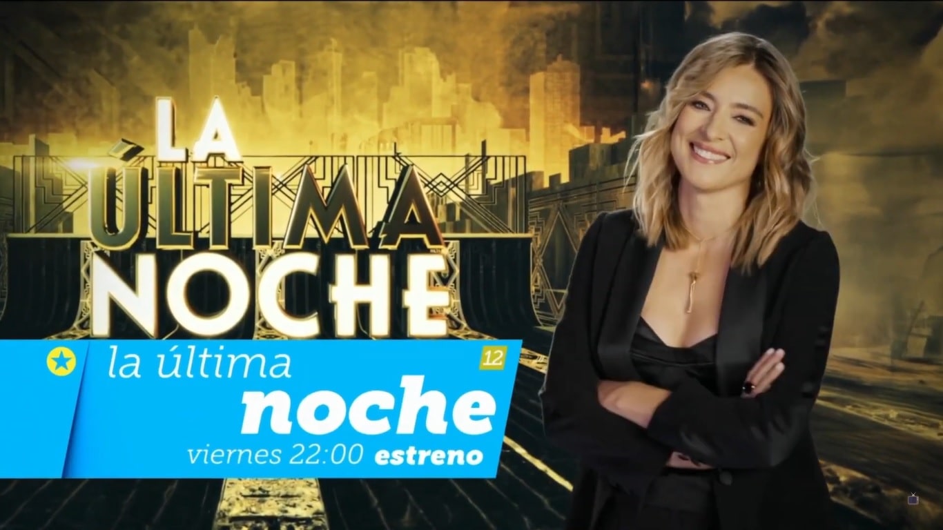 Sandra Barneda en la promo de 'La última noche'.