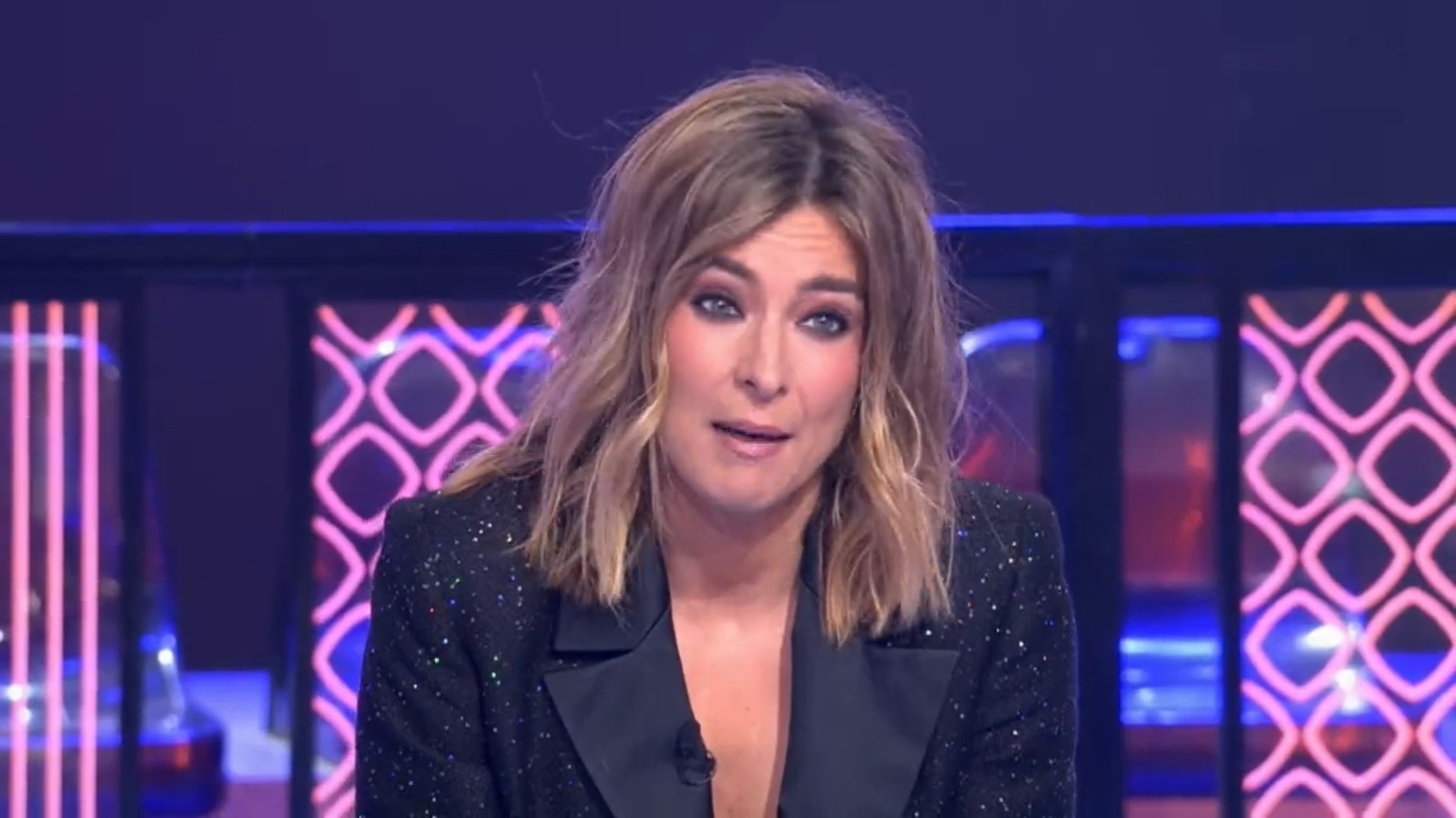 Sandra Barneda en la promo de 'La última noche'.