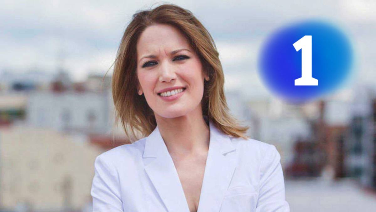 Silvia Intxaurrondo, presentadora de 'La hora de La 1'.