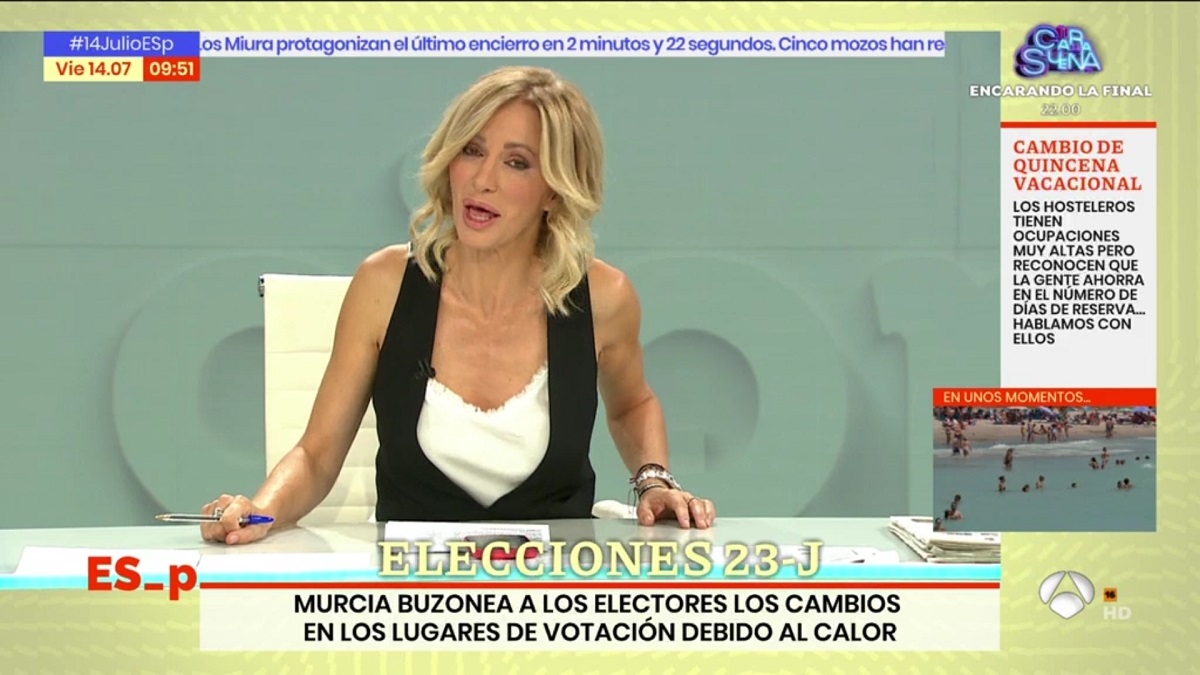 Susanna Griso en 'Espejo Público'.