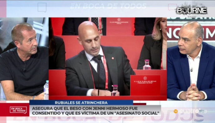 Manu Carreño en 'Boca de todos' con Nacho Abad