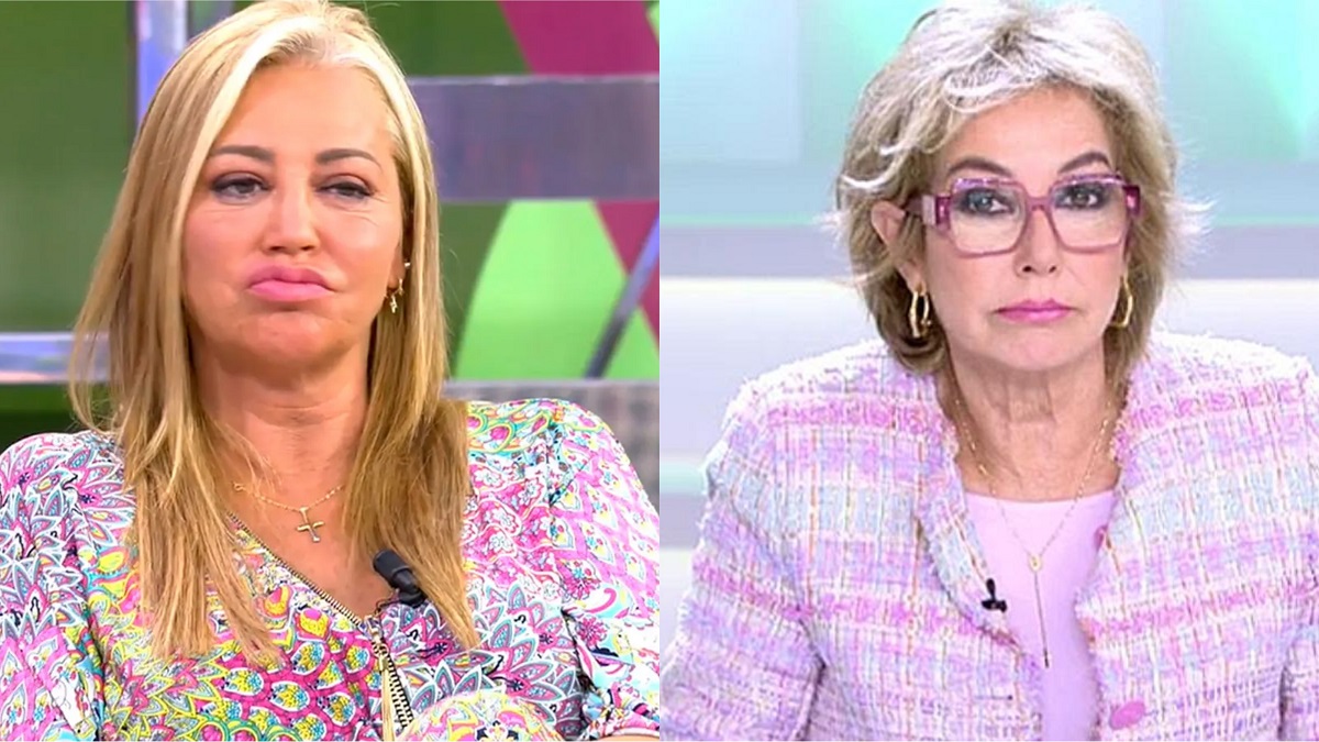 Belén Esteban se dirige así a Ana Rosa con dardazo a Telecinco: "No va muy bien"