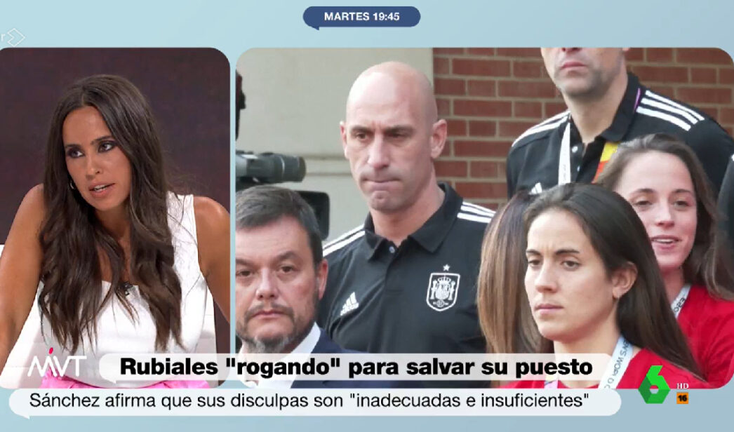 Marina Valdés sentencia el futuro de Luis Rubiales al frente de la Real Federación Española de Fútbol.