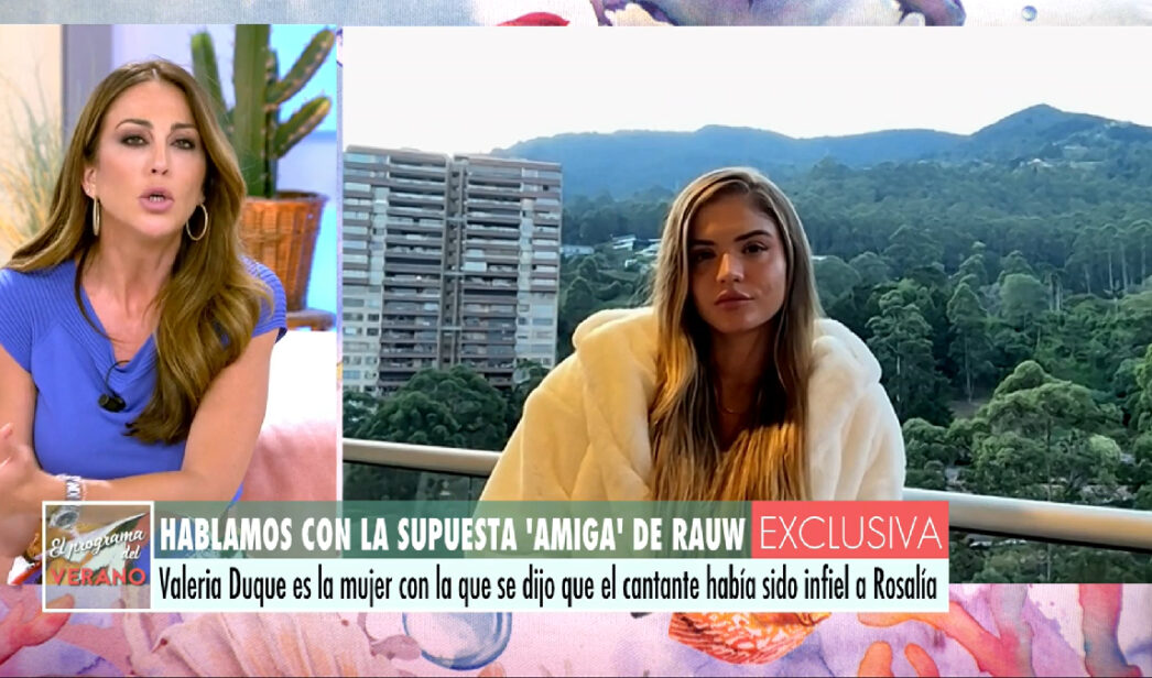 Beatriz Archidona entrevista a la supuesta amante de Rauw Alejandro.