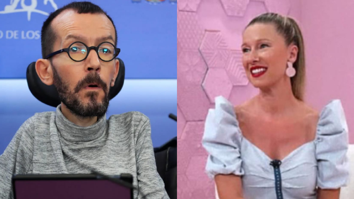 Pablo Echenique y Anne Igartiburu.