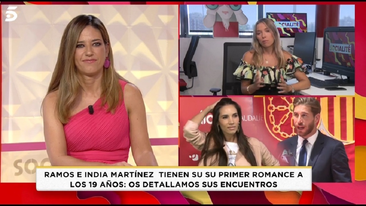 'Socialité' destapa públicamente el desconocido romance de India Martínez y Sergio Ramos