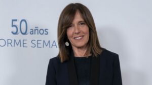 Ana Blanco en el 50 aniversario de 'Informe Semanal'.