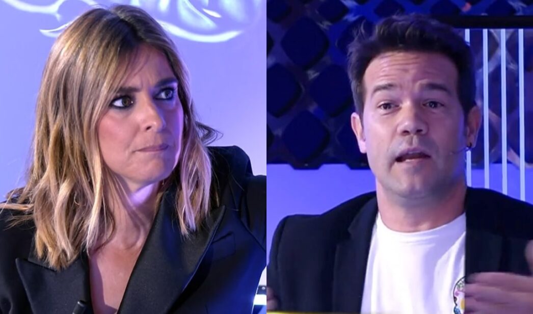 Sandra Barneda y Juan Dávila en 'La última noche'.