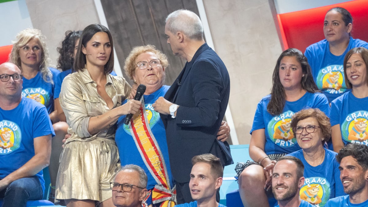 Ramón García y Michelle Calvó en 'El Grand Prix'.