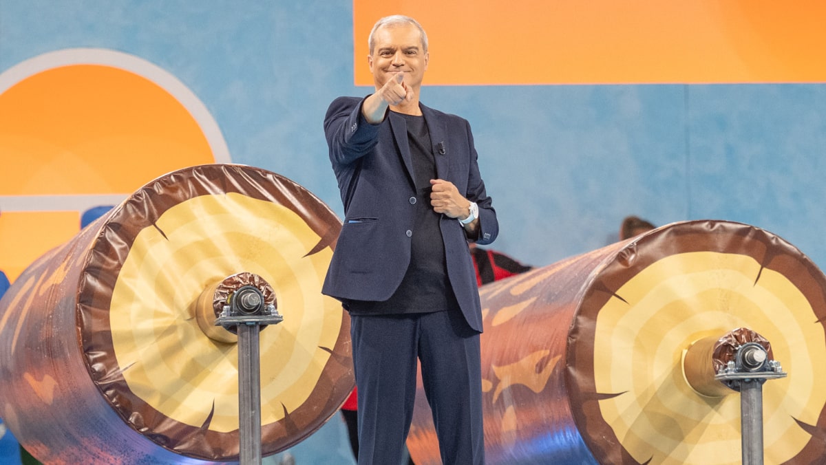 Ramón García en la primera semifinal de 'El Grand Prix'.