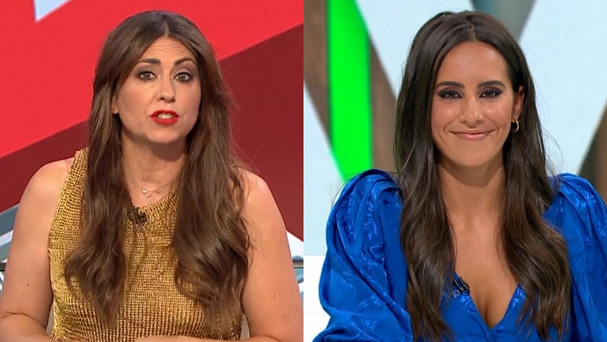 Inés G. Caballo en 'Al rojo vivo' y Marina Valdés en 'Más vale tarde'.