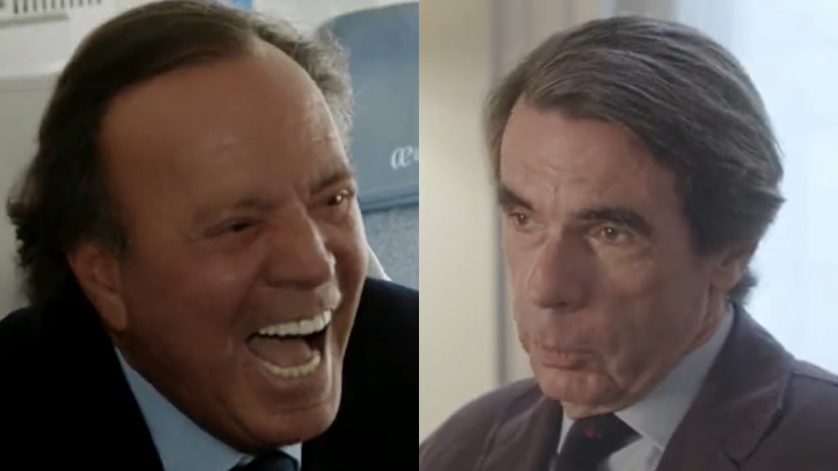 Telecinco anuncia un documental de Julio Iglesias con Aznar.