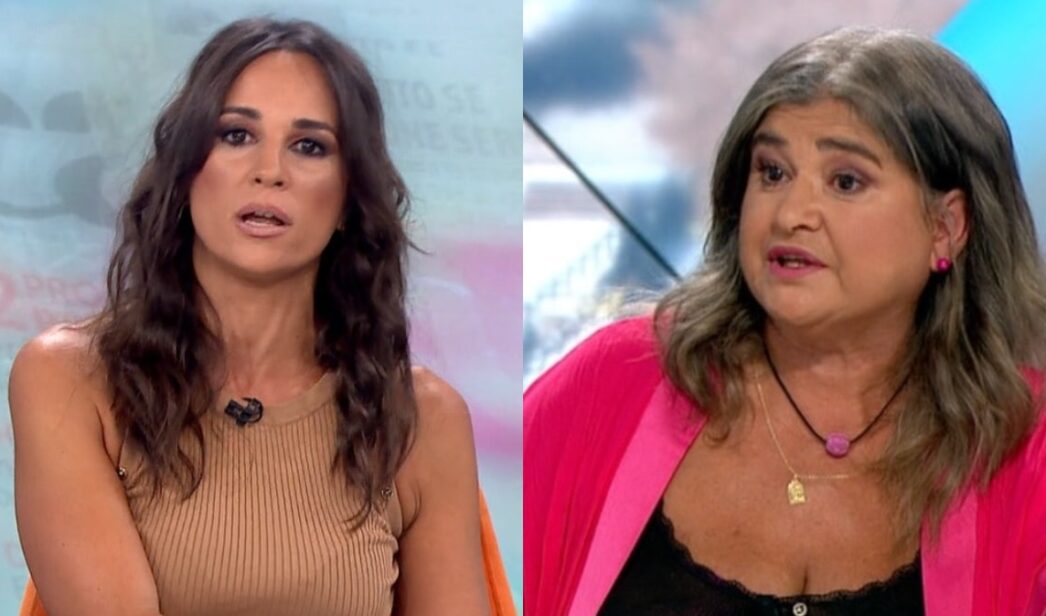 Lorena García se enfrenta a Lucía Etxebarría en 'Espejo Público'.