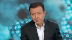 Manu Sánchez en 'Antena 3 Noticias'