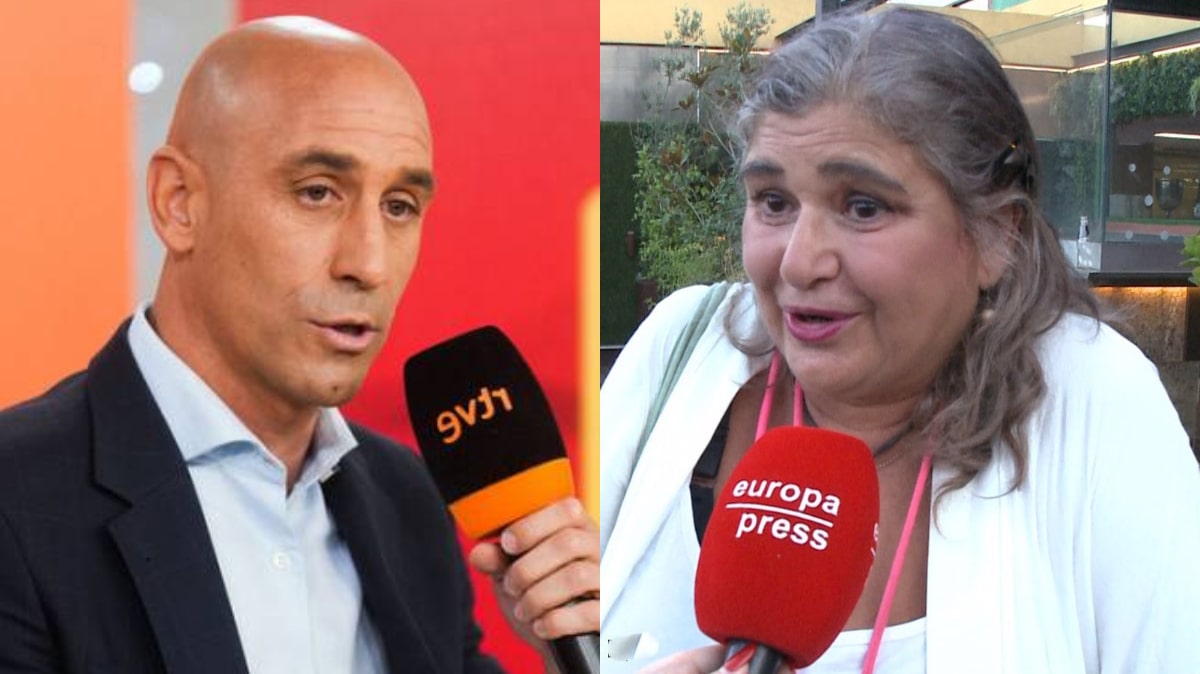 Lucía Etxebarría se moja sobre el asunto de Luis Rubiales.