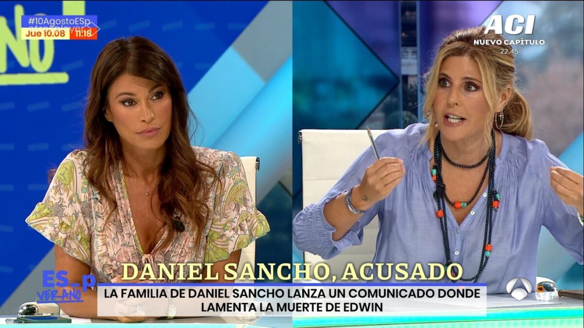 Máxima tensión entre dos colaboradoras de 'Espejo Público' por Daniel Sancho: "¡Hasta las narices!"