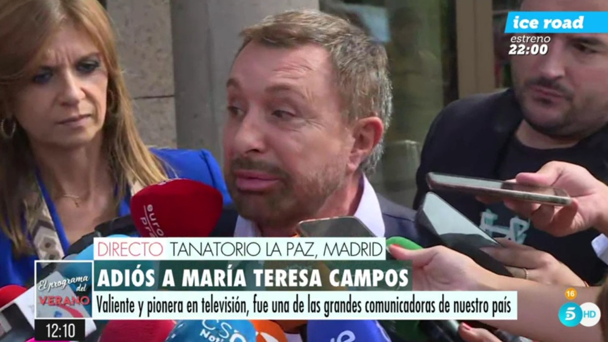 José Manuel Parada entona esta queja sobre María Teresa Campos: "Lo digo alto y claro"