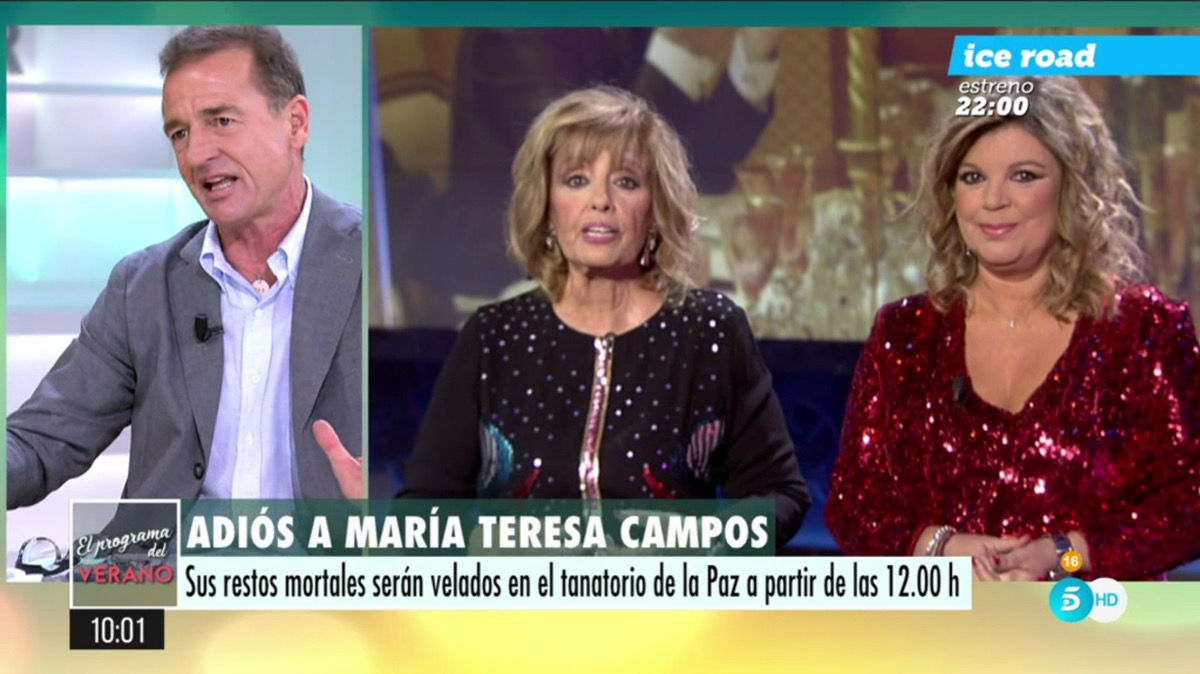 Alessandro Lequio cuestiona a María Teresa Campos