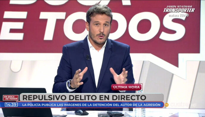 Diego Losada anuncia las consecuencias de la agresión sexual a su reportera Isa Balado