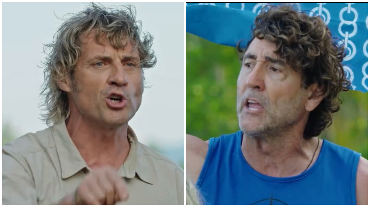 Julián Iantzi y Patxi Salinas en 'El Conquistador'