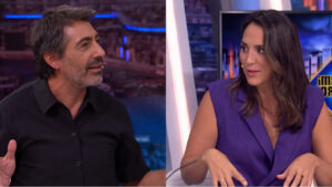 Juan del Val y Tamara Falcó en 'El Hormiguero'.