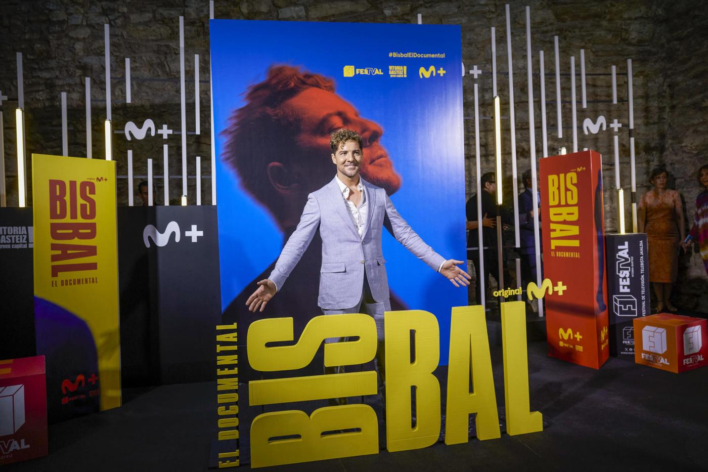 David Bisbal habla en estos términos de 'OT' en la presentación de su documental