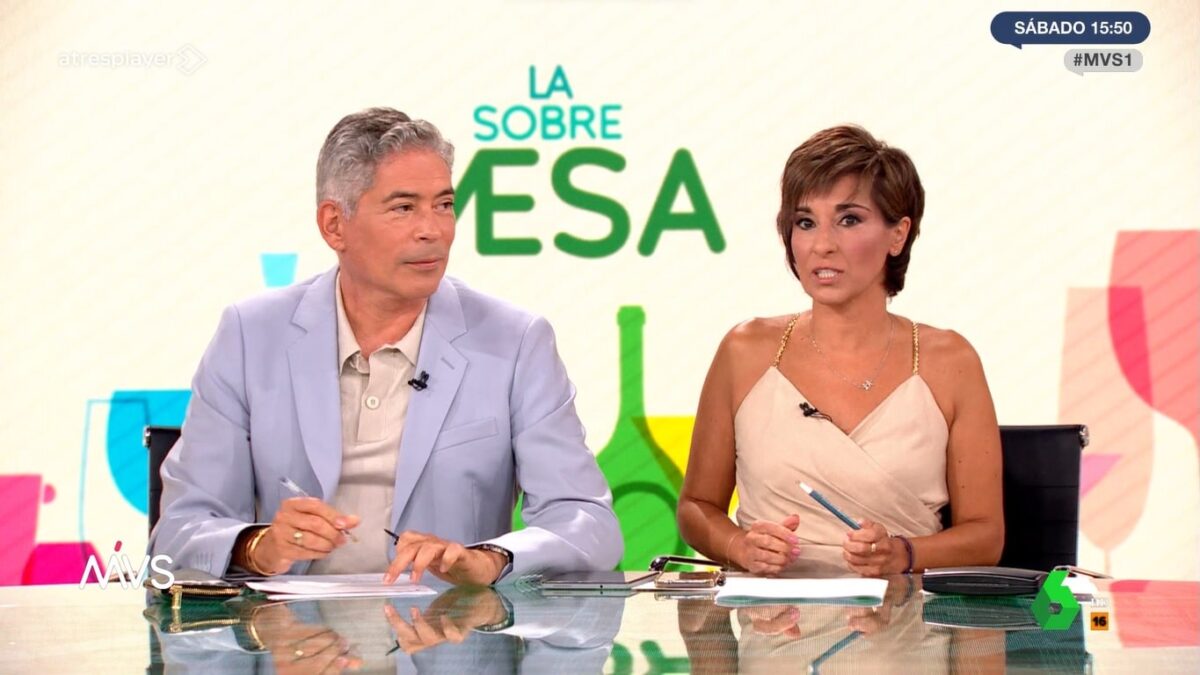 Boris Izaguirre y Adela González en 'Más vale sábado'.