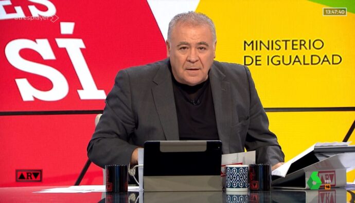 Antonio García Ferreras en 'Al rojo vivo'.