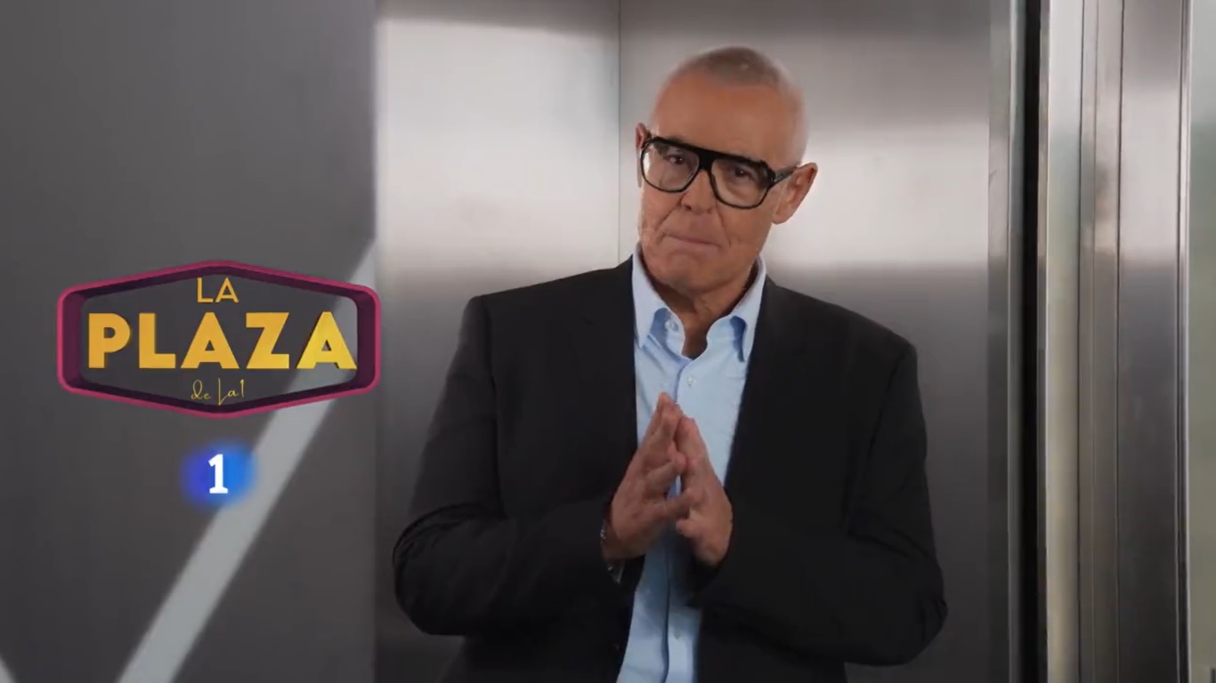 Jordi González en la promo de 'La plaza'.