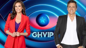 Marta Flich y Ion Aramendi, presentadores de 'GH VIP 8'.