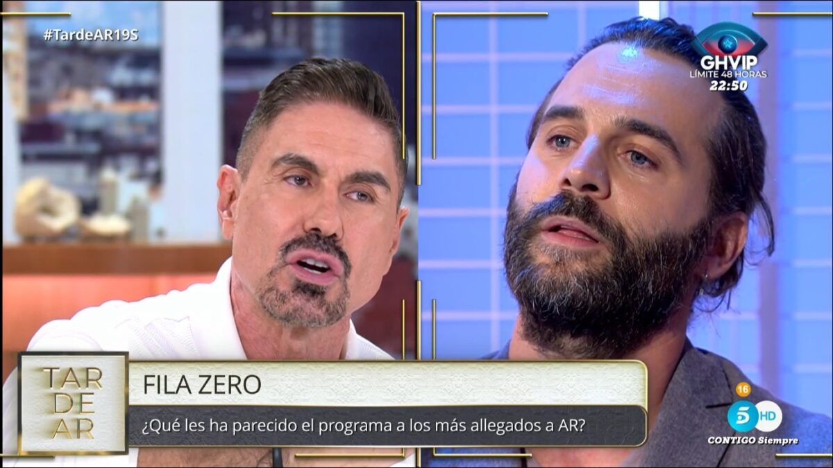 Miguel Ángel Nicolás y Juan Serrano en 'TardeAR'.