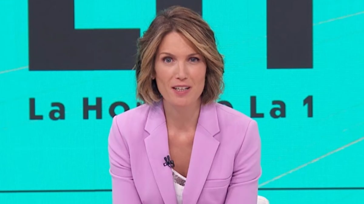 Silvia Intxaurrondo en 'La hora de La 1'.