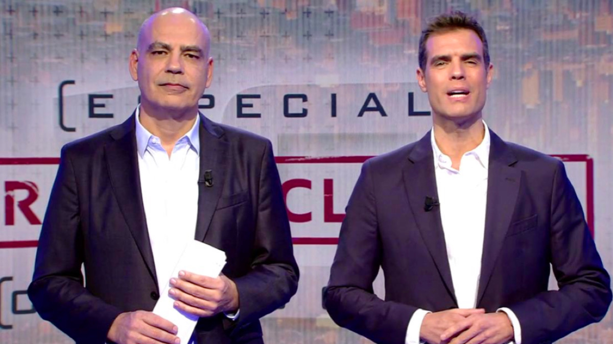 Nacho Abad y David Aleman en el especial 'Código 10'