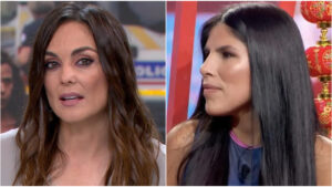 Mónica Carrillo en 'Antena 3 noticias' e Isa Pantoja.