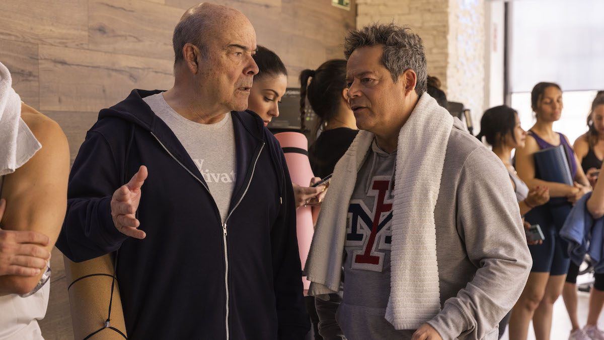 Antonio Resines y Jorge Sanz en 'Serrines'