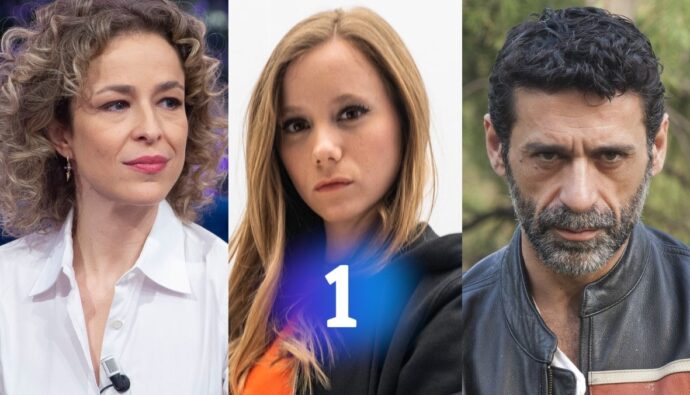 Laia Manzanares, Silvia Abascal y Nacho Fresneda, protagonistas de 'Asuntos internos'.