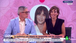 Adela González y Boris Izaguirre se pronuncian sobre Aitana en 'Más Vale Sábado'.