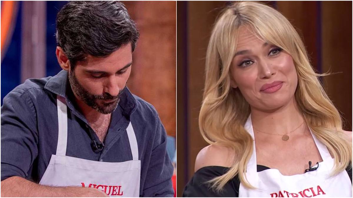 Miguel Diosdado y Patricia Conde en 'MasterChef Celebrity'.