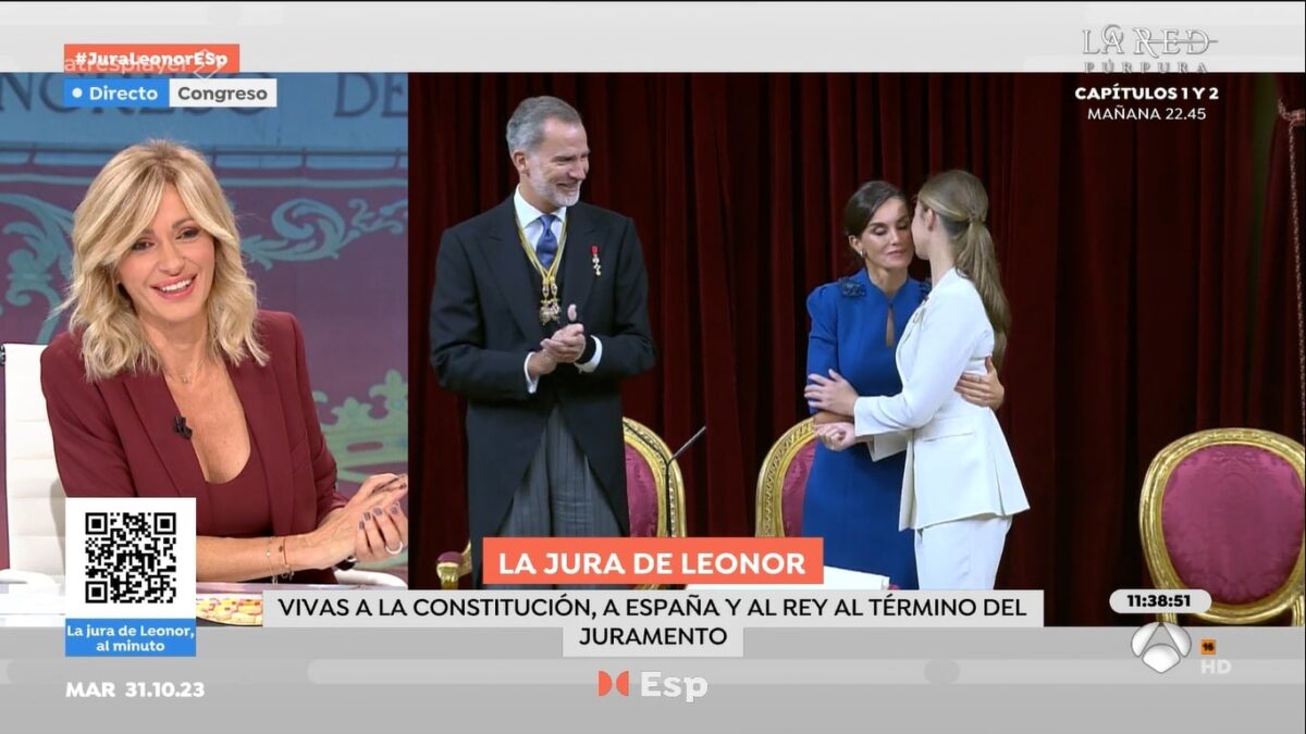 Susanna Griso en 'Espejo Público'.