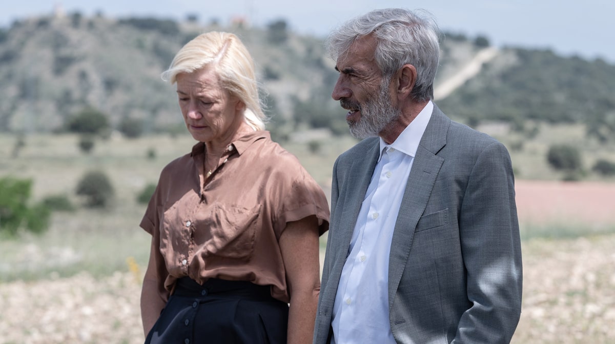 Mercedes y Antonio en el primer capítulo de la última temporada de 'Cuéntame'.