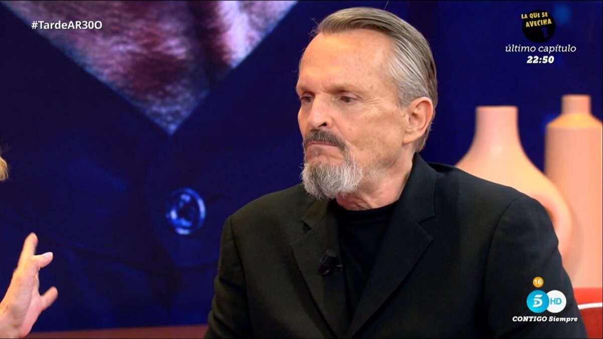 Miguel Bosé en 'TardeAR'.