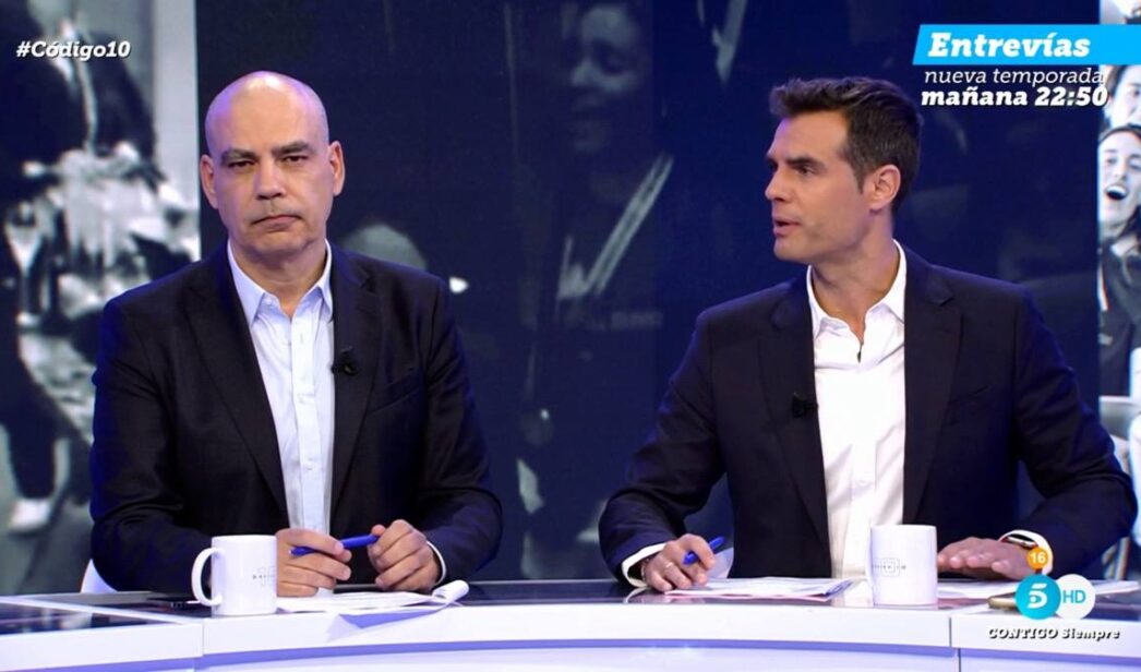 Nacho Abad y David Aleman en 'Código 10'.