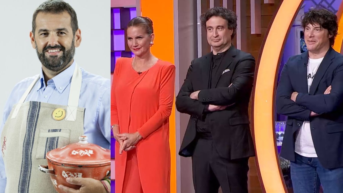 David de Jorge y los jueces de 'MasterChef'