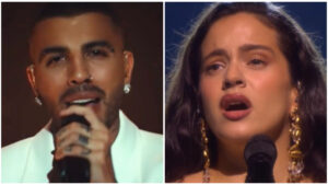 Rauw Alejandro y Rosalía en los Latin Grammy