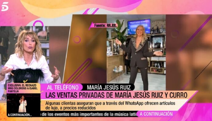 María Jesús Ruiz corta ‘Fiesta’ para echar por tierra lo emitido: «Engañando al espectador»